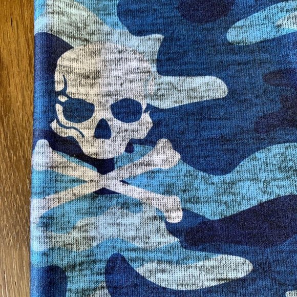 TEREZ for SOULCYCLE Womens Camo Leggings XS X-Small SOUL CYCLE Full Length Blue - Picture 3 of 6